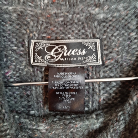 Long sleeve knit guess dress - Picture 3 of 4